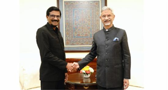 ටිල්වින් සිල්වා ඉන්දීය විදේශ කටයුතු ඇමති හමුවෙයි